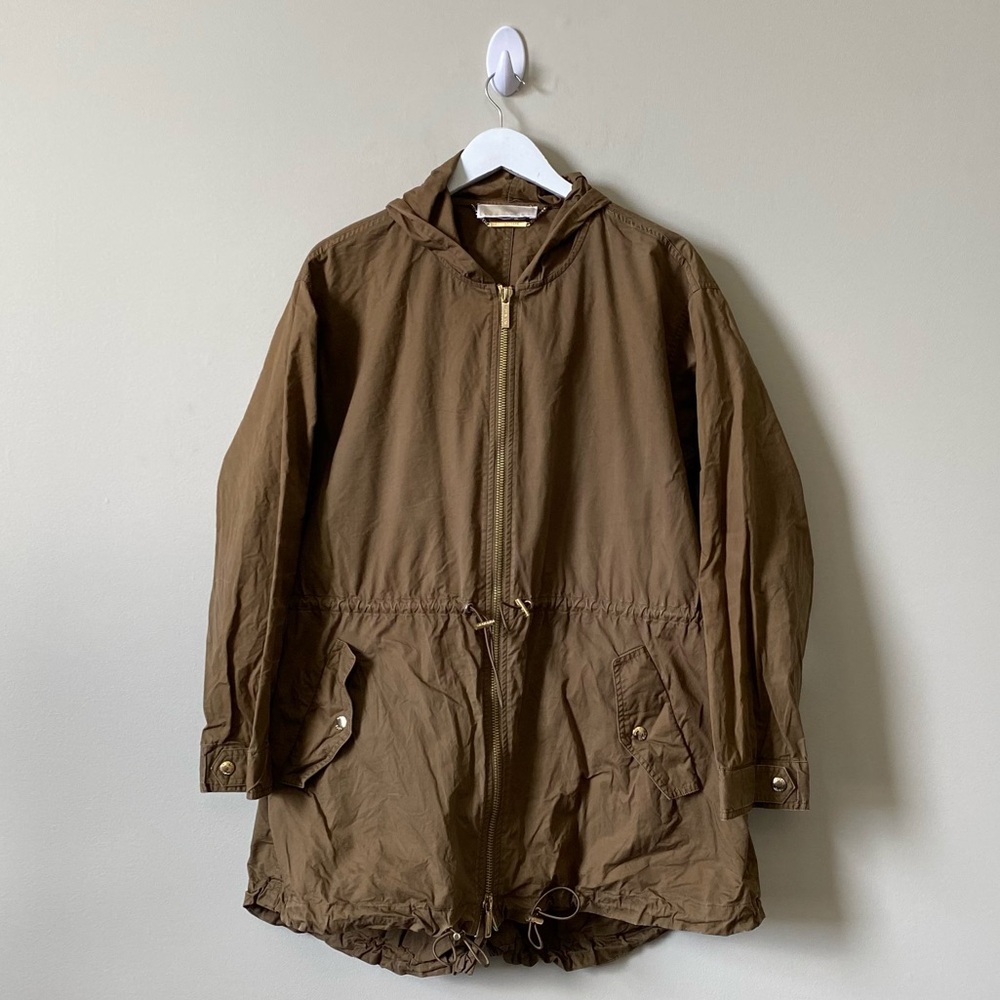 MICHAEL Michael Kors khaki green women’s utility jacket
